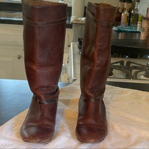 Frye Belted Tall Boots - Size 7